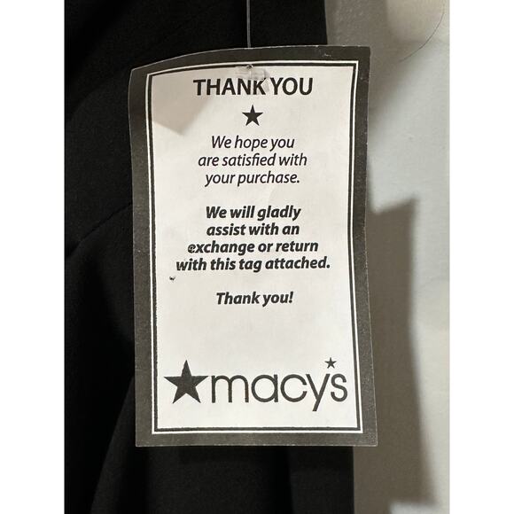 Betsy & Adam Women's Off-The-Shoulder Ruffle Gown Black Size 14 NWT Feminine - Picture 16 of 16